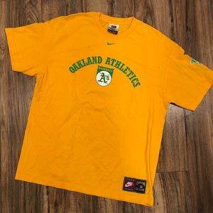 Vintage 2000s Nike Oakland Ace Baseball Shirt